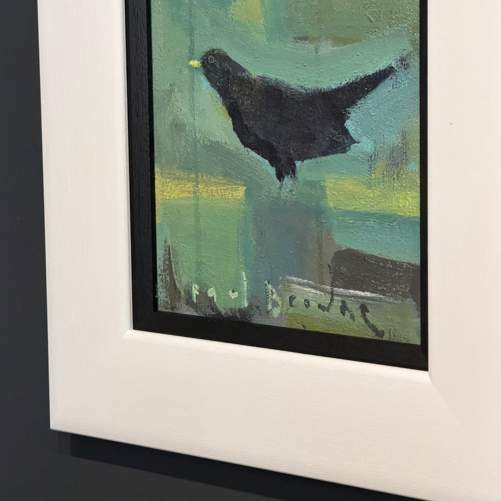 Acrylic on Canvas - ‘Blackbird forage for what you can’