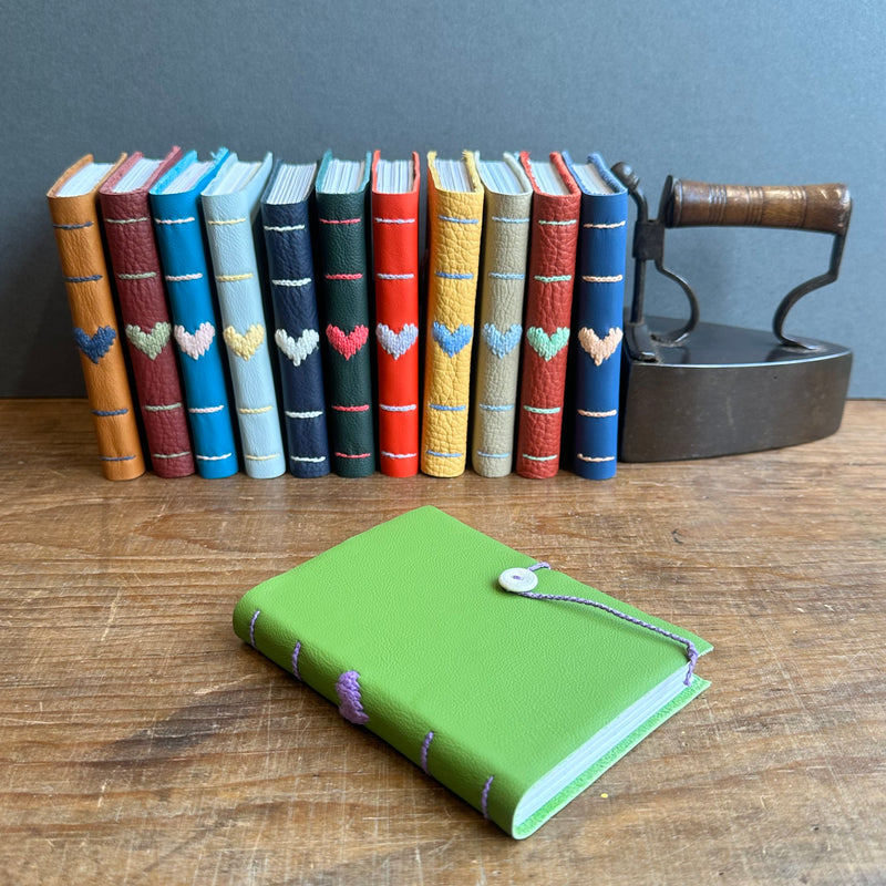 Darned Heart Notebook [Small] - Apple