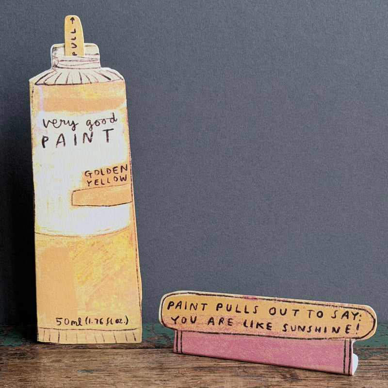 G/Card - Laura Skilbeck - Golden Yellow Paint