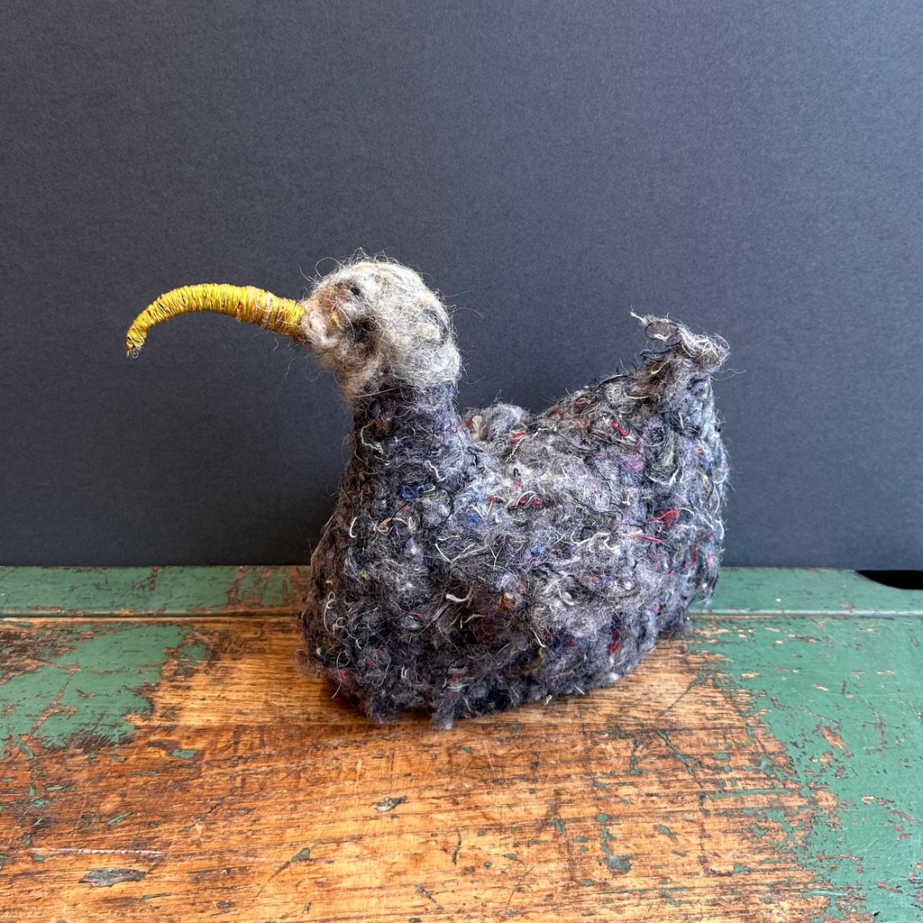 Textile Sculpture ‘Tallulah the Swimming Bird’