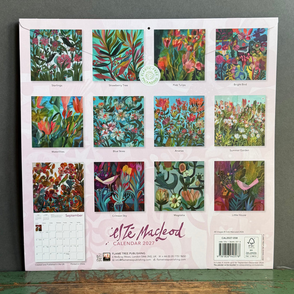 Wall Calendar 2027 - Esté Macleod