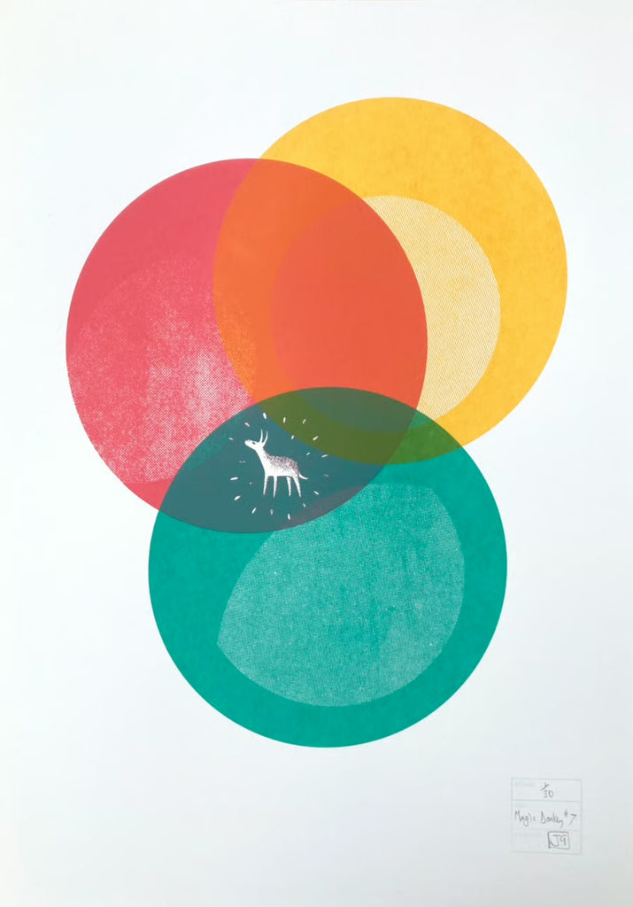 A2 - Magic Donkey No.7 - Screen Print - Unframed