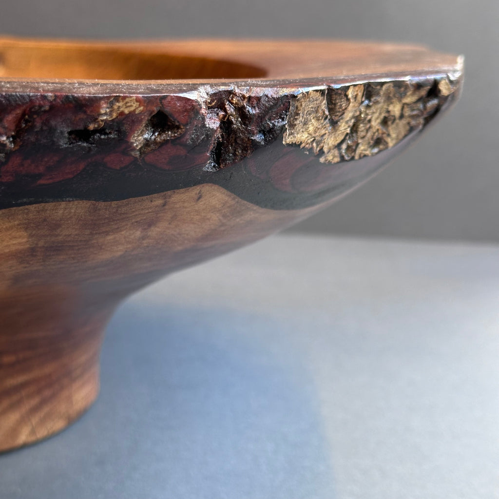 No.146 Large Footed Bowl - Walnut