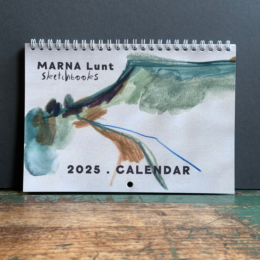 Marna Lunt A5 Calendar 2025