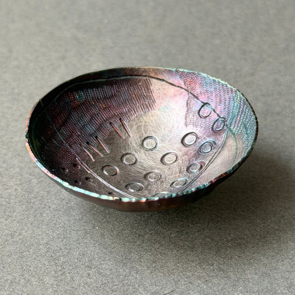 Bowl - Chased Silver Plate - Small - LXII