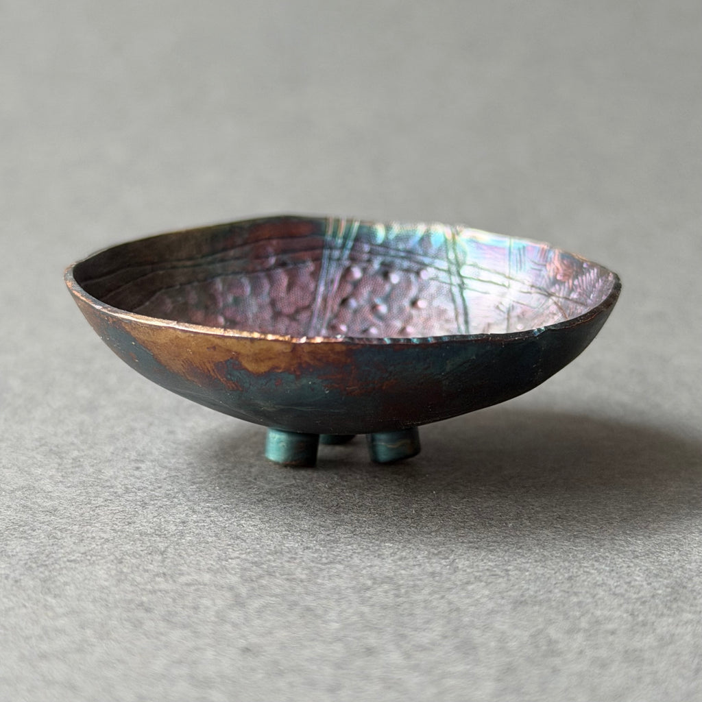 Bowl - Chased Silver Plate - Small - LXI
