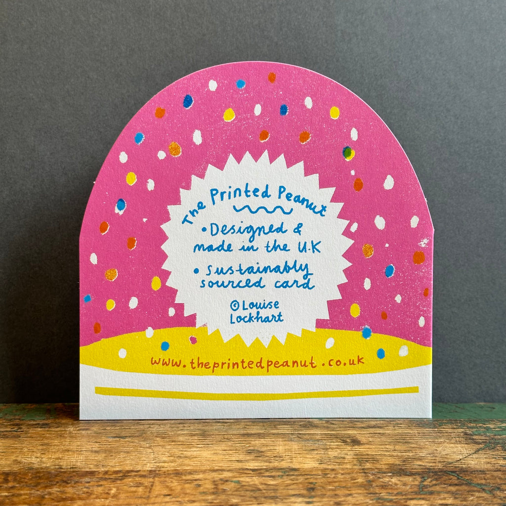 G/Card - Snow Globe - Reindeer