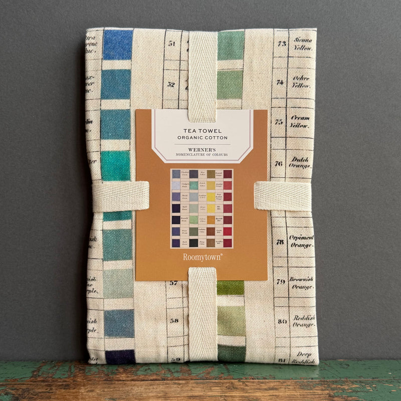 Tea Towel - Werner’s Nomenclature of Colour