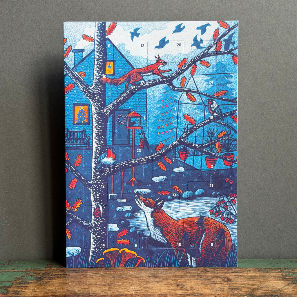 Advent Calendar G/Card  - Molly Lemon - Winter Garden