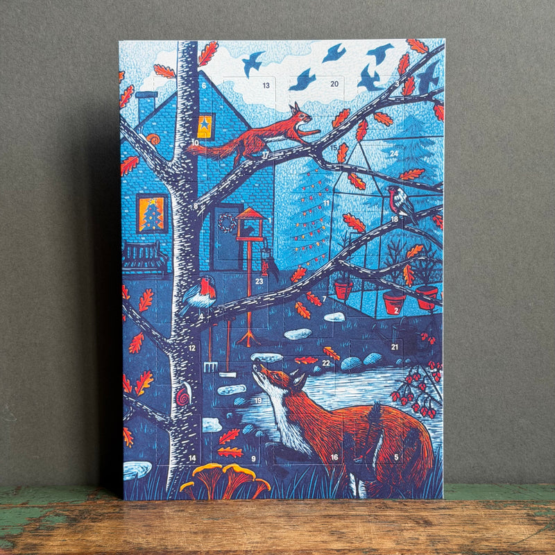Advent Calendar G/Card  - Molly Lemon - Winter Garden
