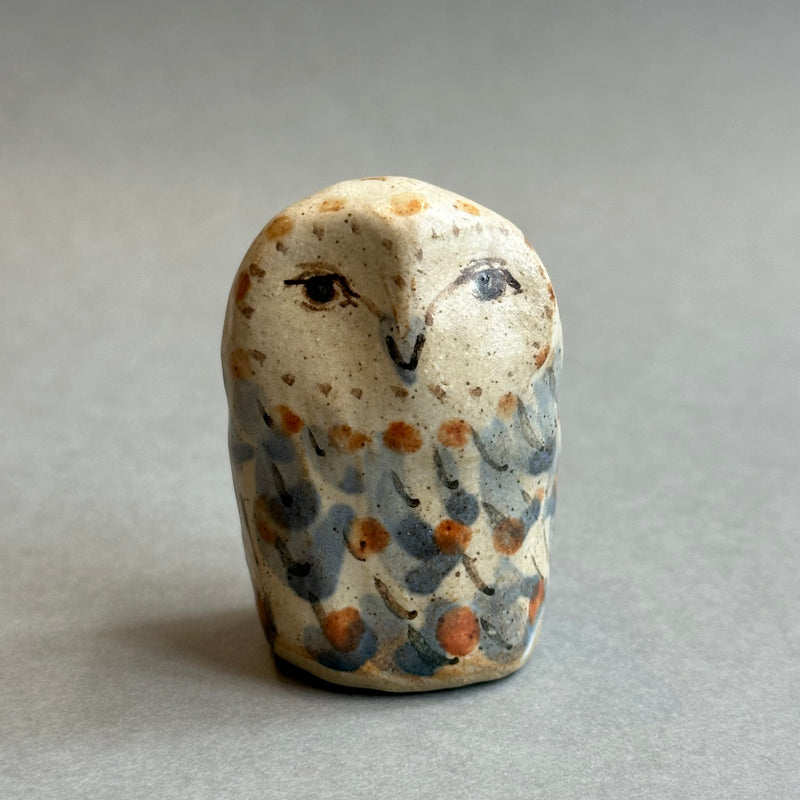 Stoneware Owl [small] #H