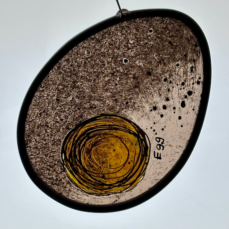 Stained Glass ‘Egg’ #B