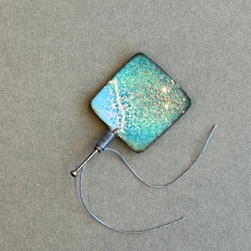 Decorative Enamel Spoon 'Tiny Nail’