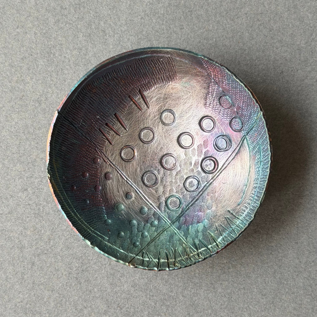 Bowl - Chased Silver Plate - Small - LXII
