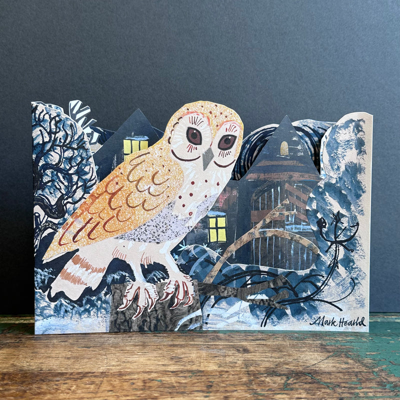 Tri Fold Card - Mark Hearld - Silent Flight