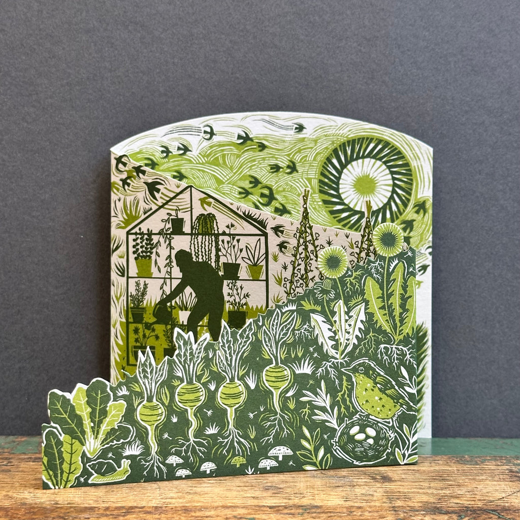 Concertina G/Card - Folded Forest - Allotment