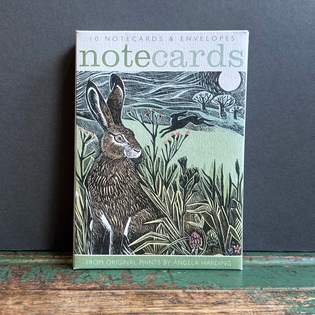 Notecards - Angela Harding - Hidden Hares/Kingfisher and Squirrel