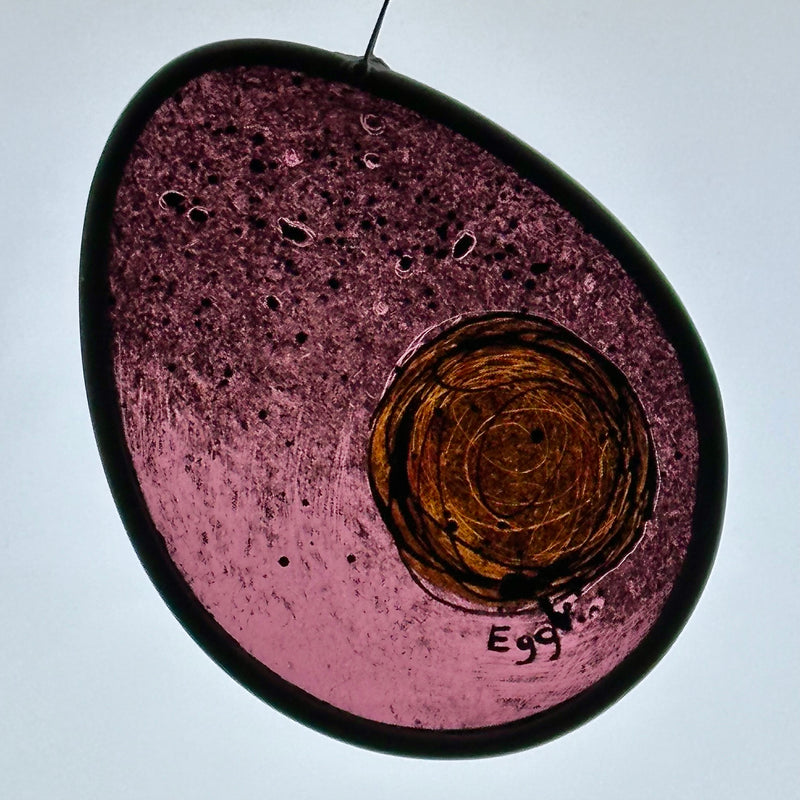 Stained Glass ‘Egg’ #A