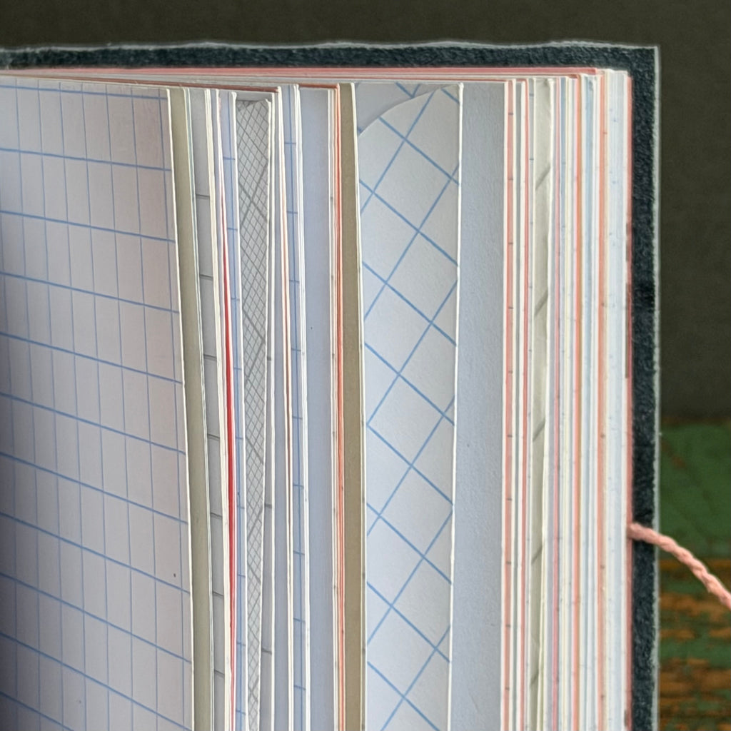 Darned Heart Notebook [Small] - Slate