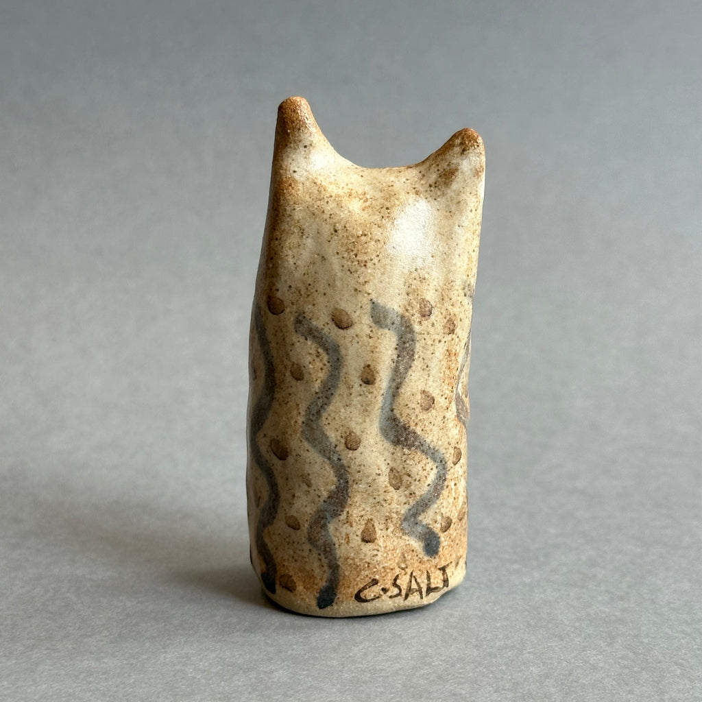 Stoneware Cat [tall] #C