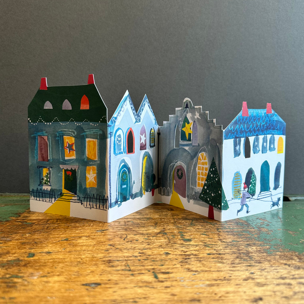 Concertina Card - Ester Kent - Festive Street