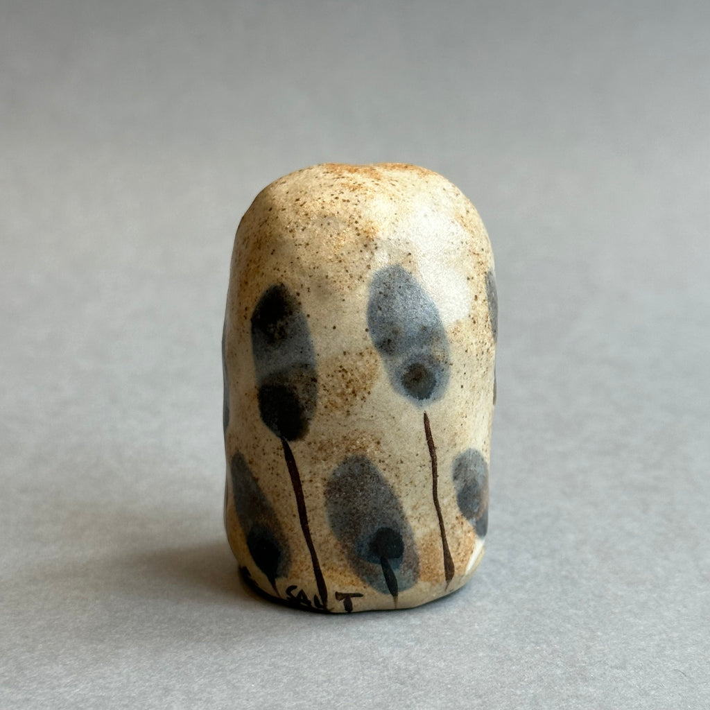 Stoneware Owl [small] #E