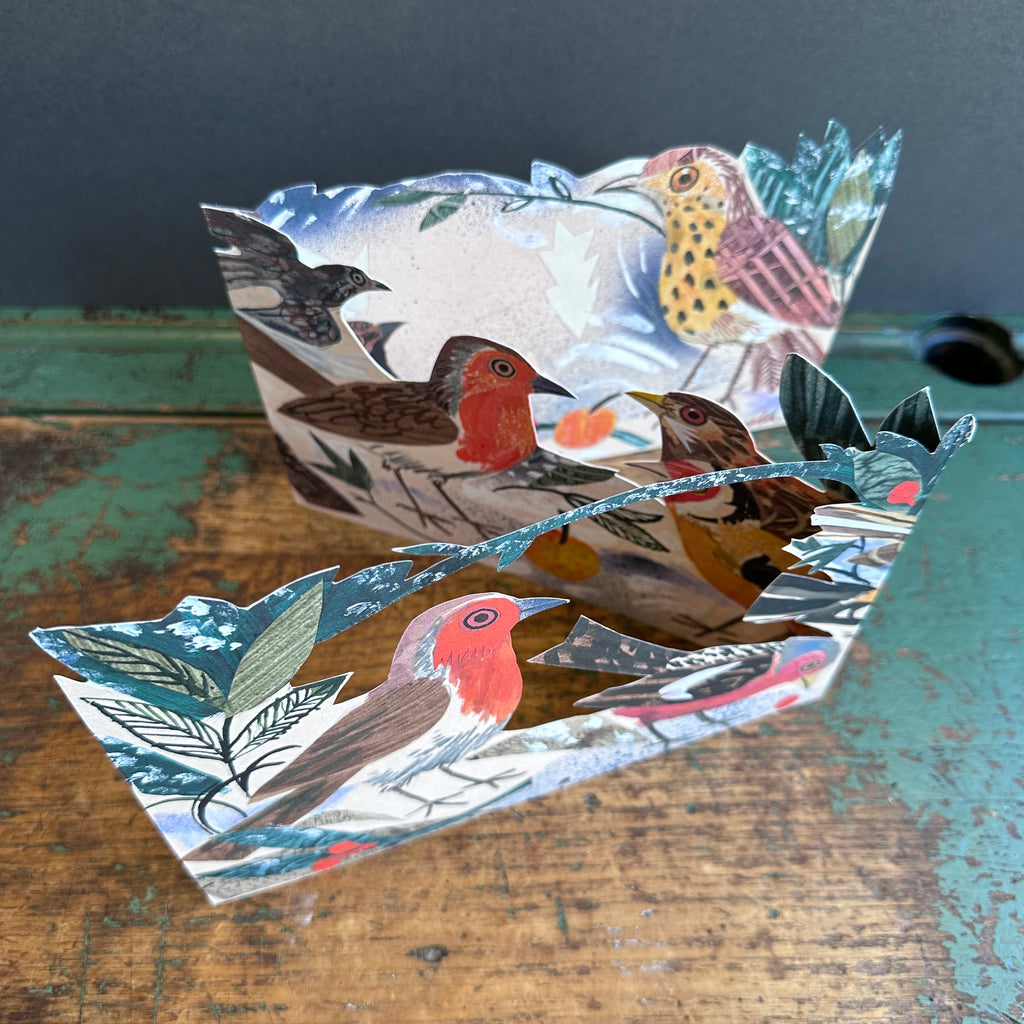 Tri Fold Card - Mark Hearld - Winter Feast