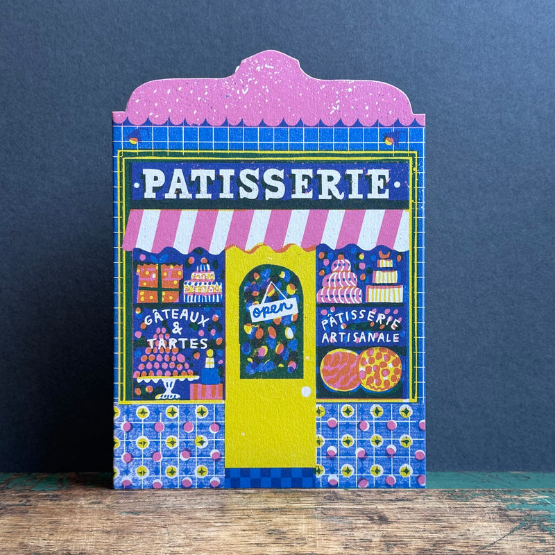 Die Cut Card - Patisserie Shop