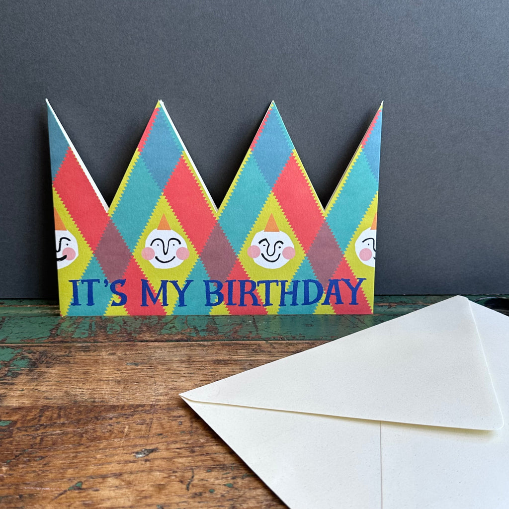 Party Hat Greeting Card - It’s My Birthday