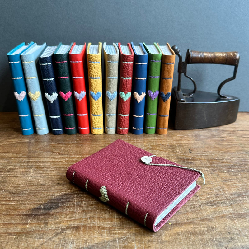 Darned Heart Notebook [Small] - Plum