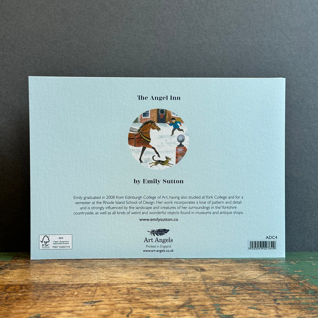 Advent Calendar G/Card  - Emily Sutton - The Angel Inn