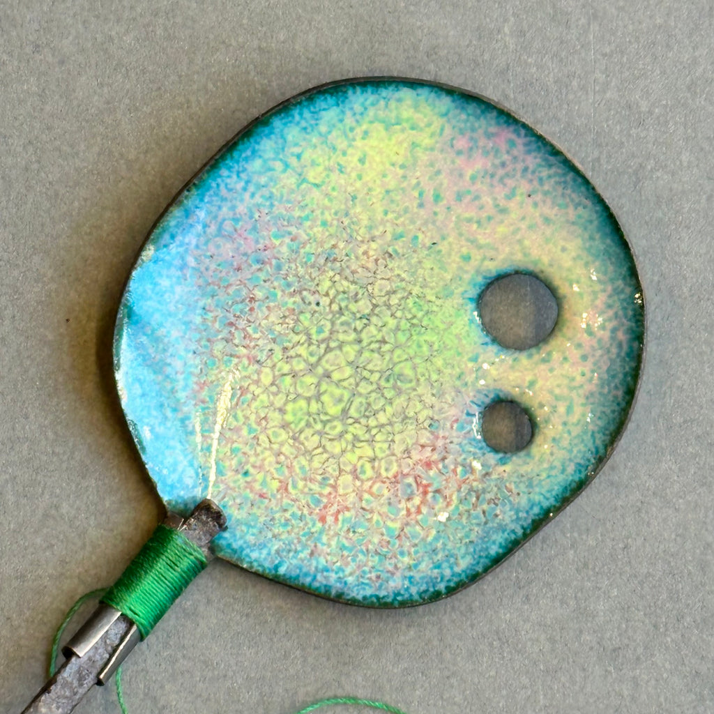 Decorative Enamel Spoon 'Flat Nail’