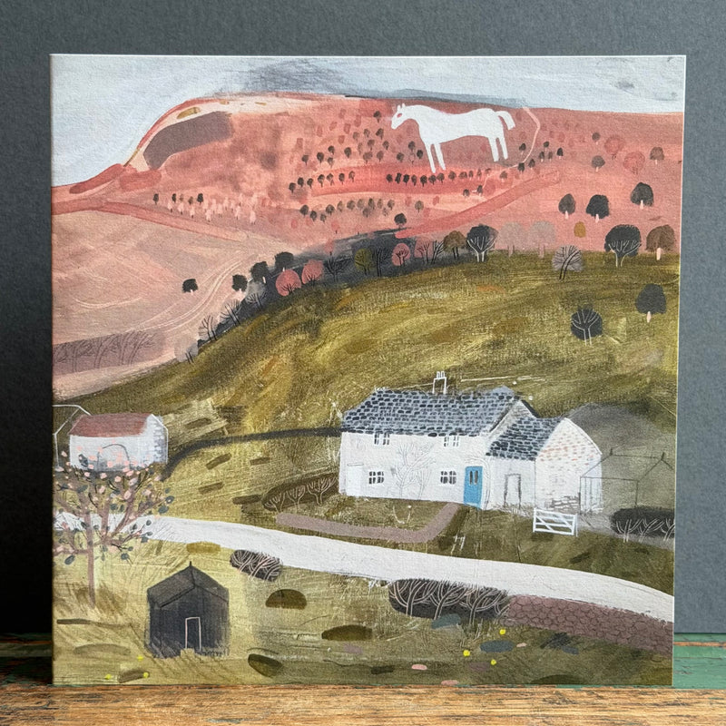 G/Card - Janine Burrows - White Horse of Kilburn