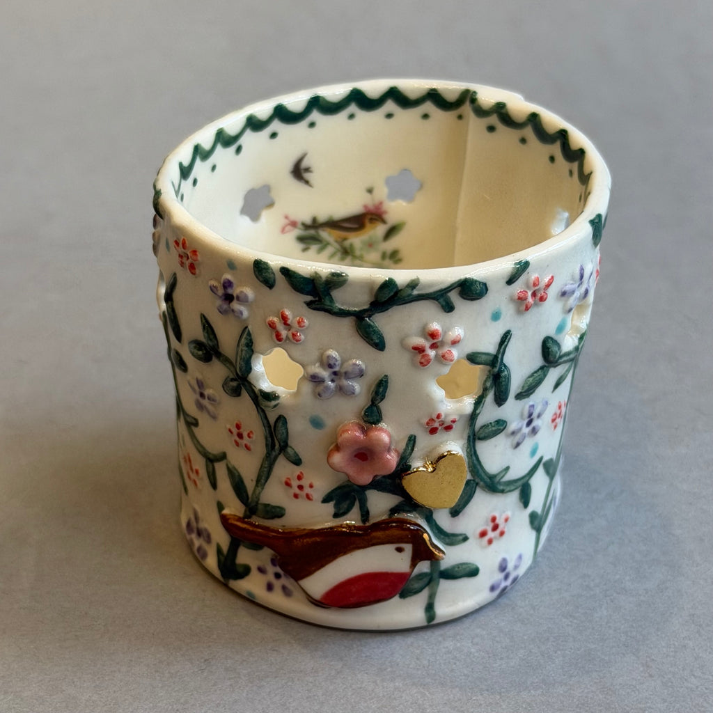 Porcelain Tea Light Holder