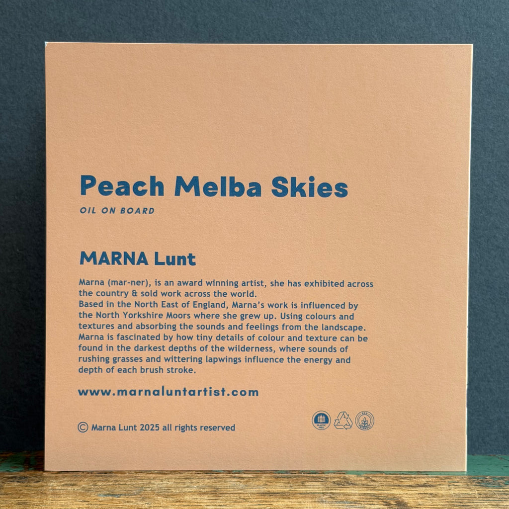 G/Card - Marna Lunt - Peach Melba Skies