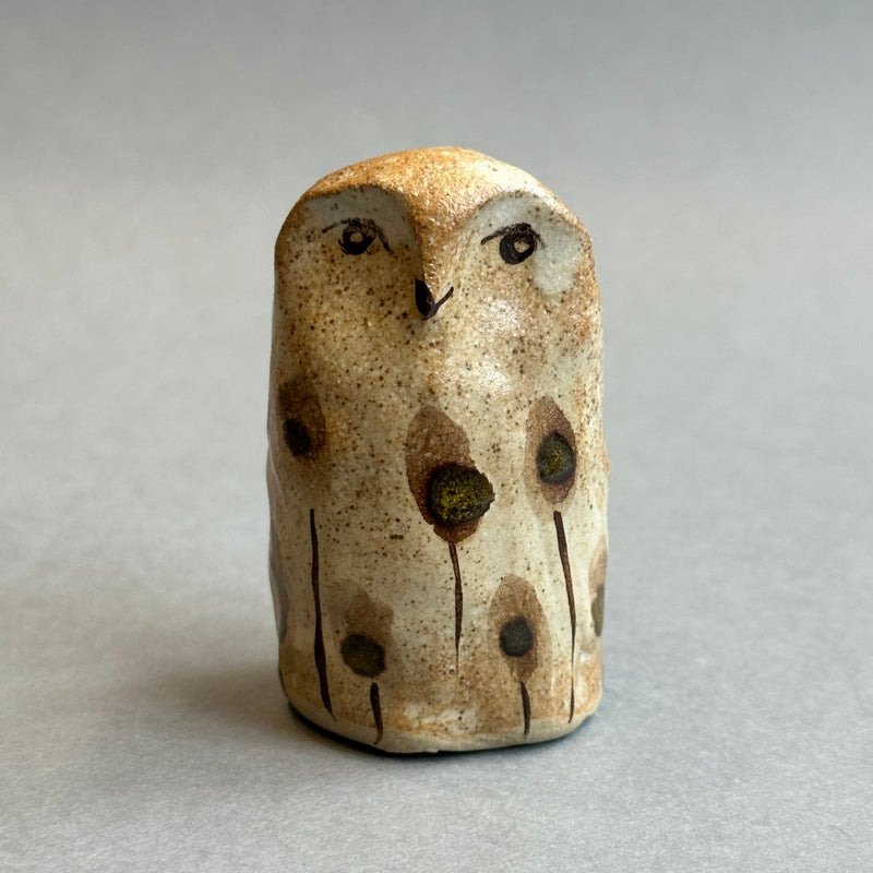 Stoneware Owl [small] #J