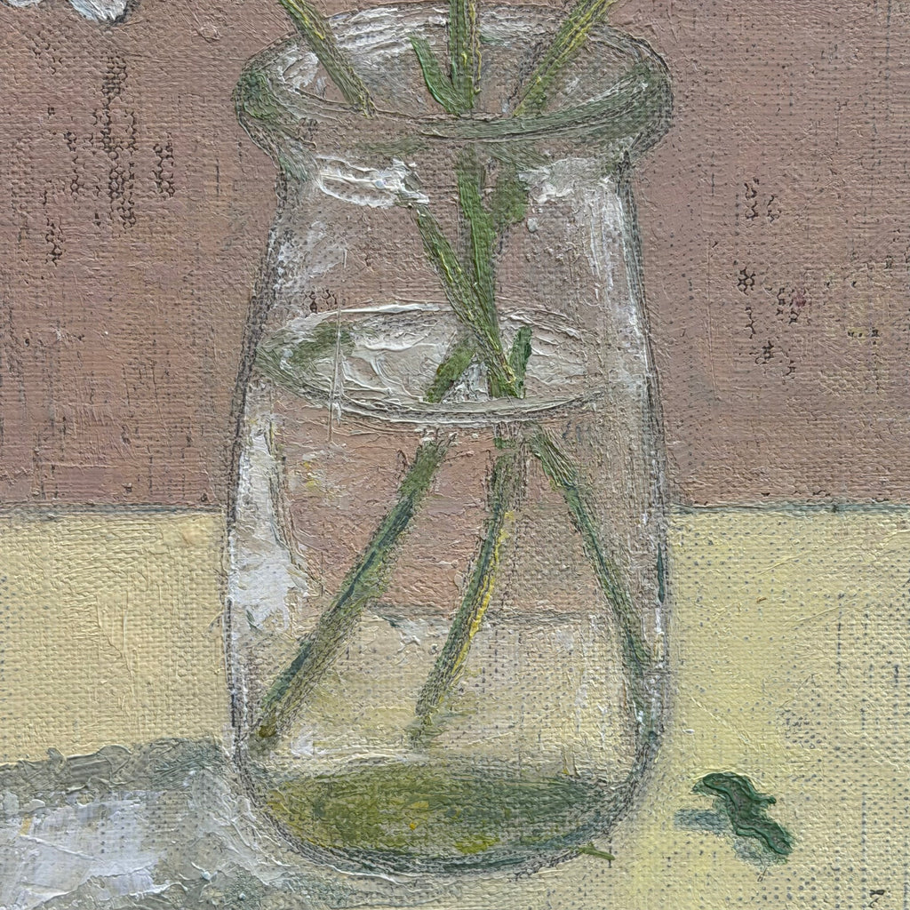 Oil Painting - 8 x 10” - Daisies