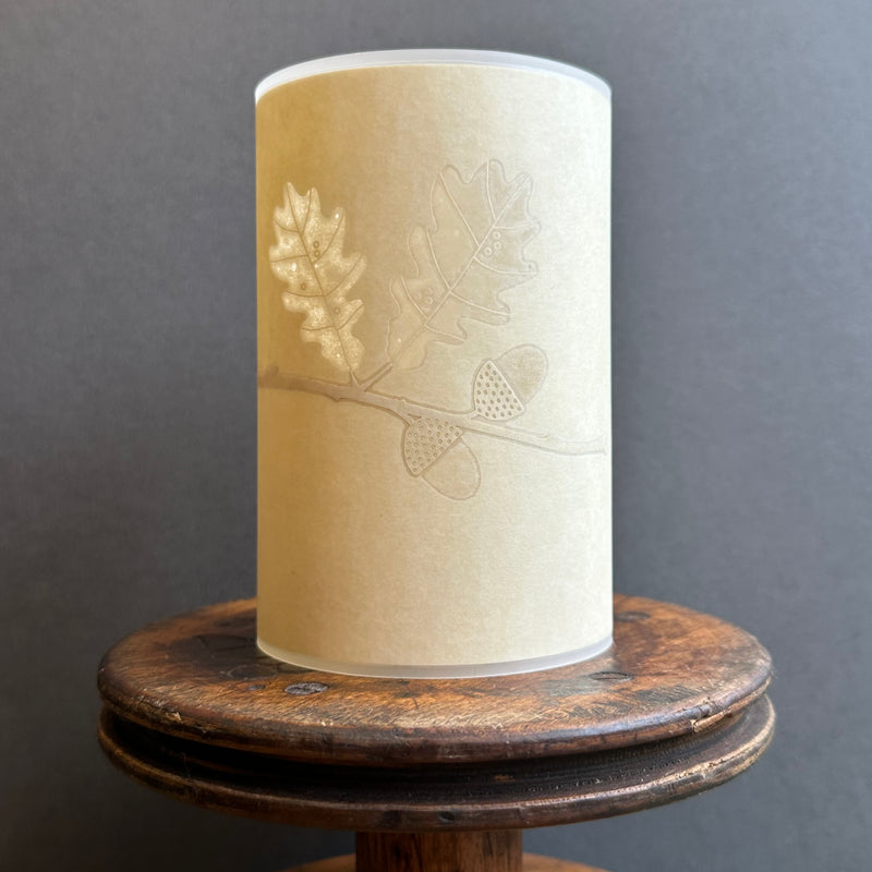 Candle Cover - Oak