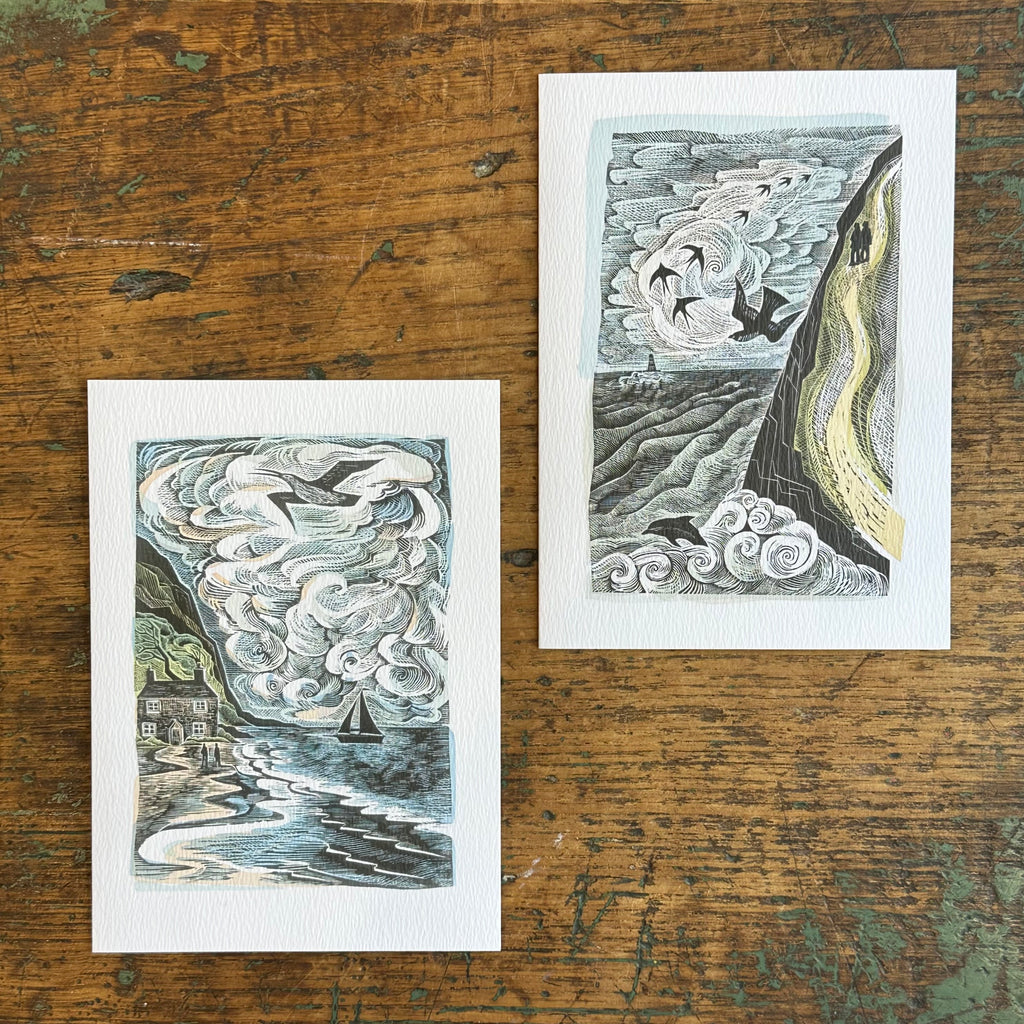 Notecards - Angela Harding - Cornish Path / The Wild Silence