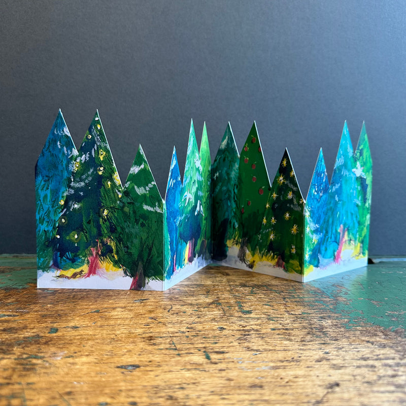 Concertina Card - Ester Kent - Enchanted Forest