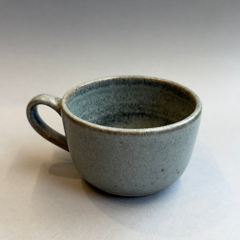 Alison Wren Teapot & 2 Tea Cups - Blue / Grey