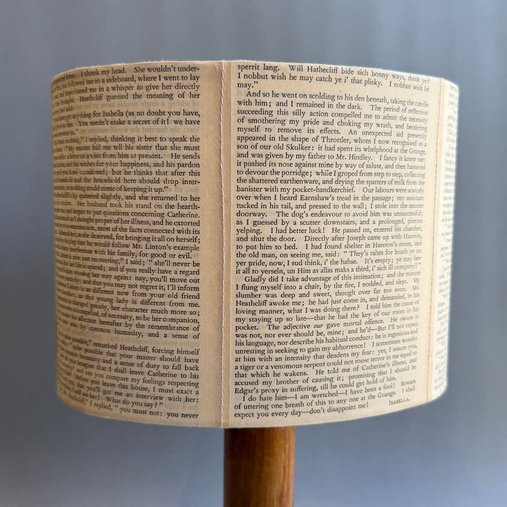 Book Cover Lozenge Shade - Penguin Orange - Small