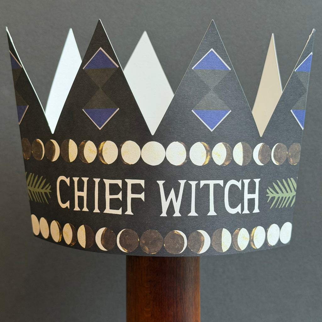 Party Hat Greeting Card - Chief Witch