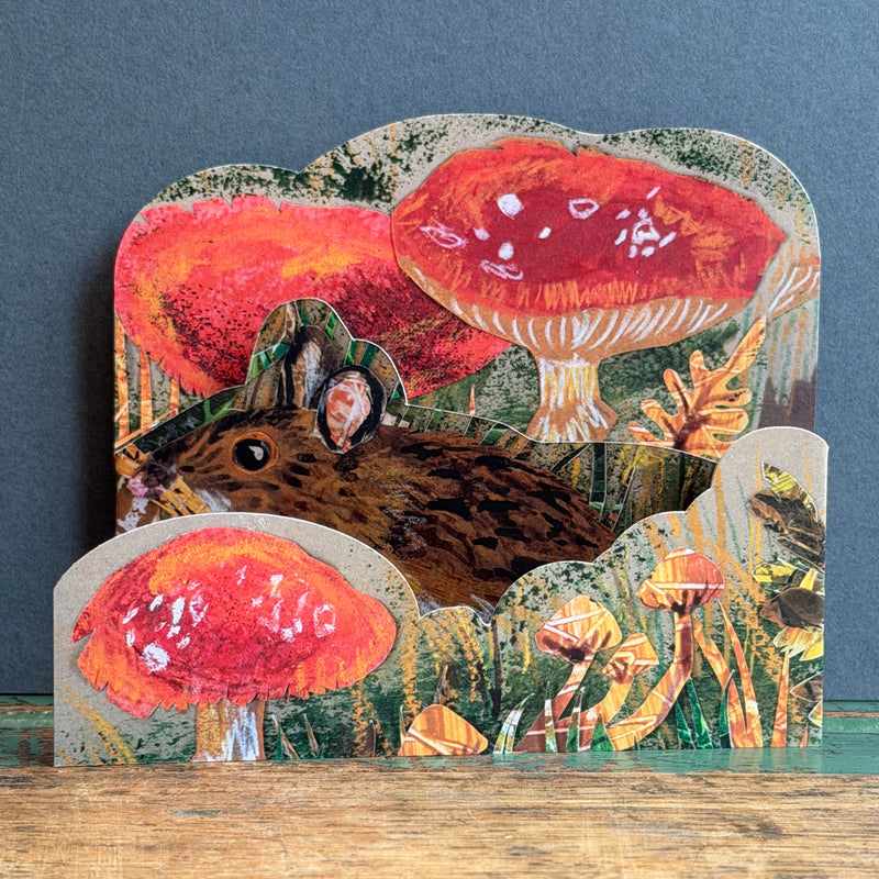G/Card - Trifold - Autumn Mouse