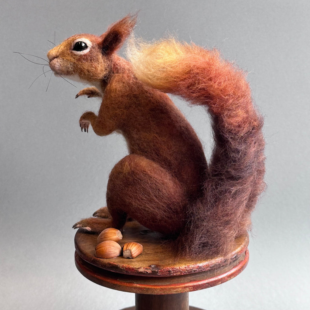 Needle Felted Squirrel ’Mr Cecil Nutwick Esq.’