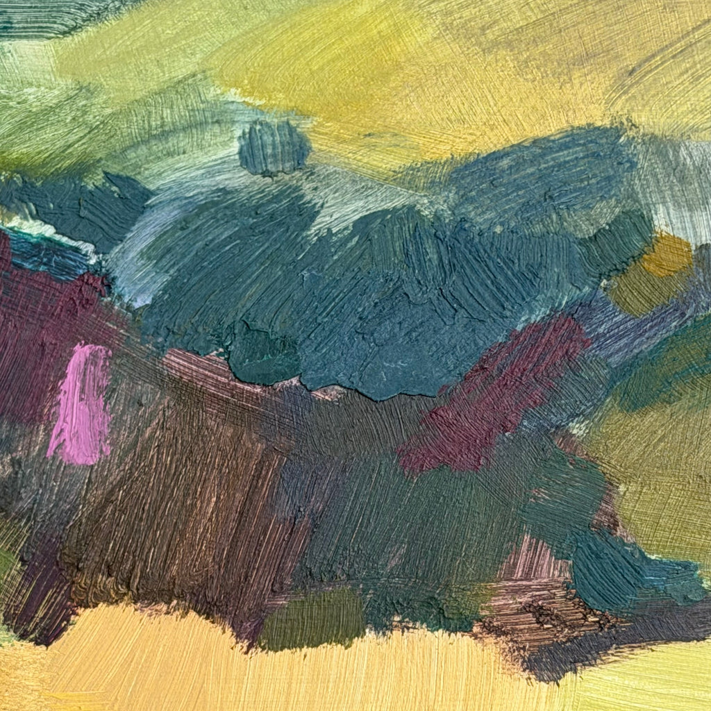 Oil on Board - In a Blink