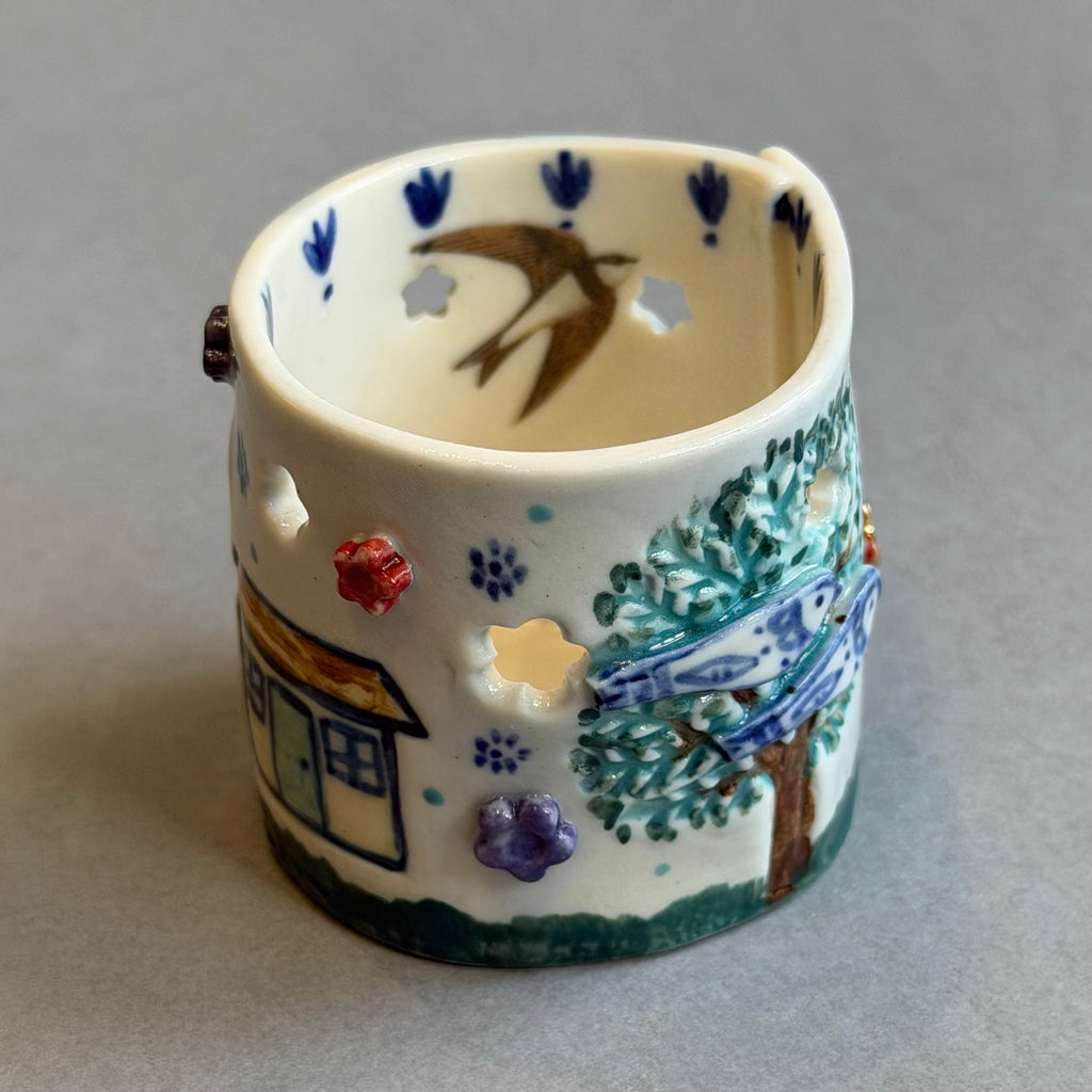 Porcelain Tea Light Holder