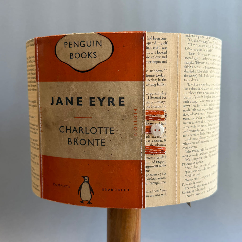 Book Cover Lozenge Shade - Penguin Orange - Small
