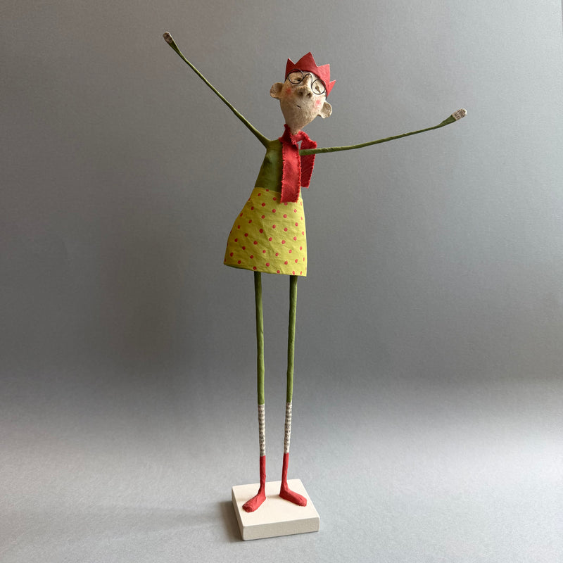 Paper Mache Sculpture ‘Heidi’