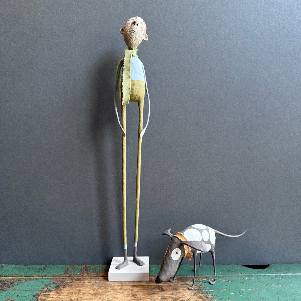 Paper Mache Sculpture ‘Seymour & Ratty’